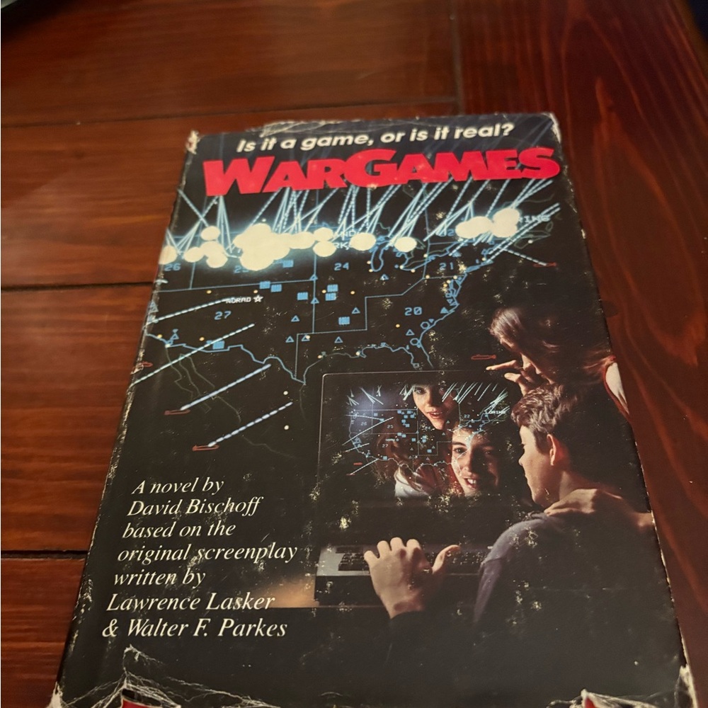 WarGames by David Bischoff Copyright 1983 Hadcover Book